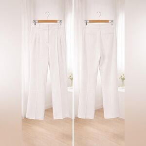 Tribal Signature,‎ size 12 White Wide Leg Women's Trouser Pants